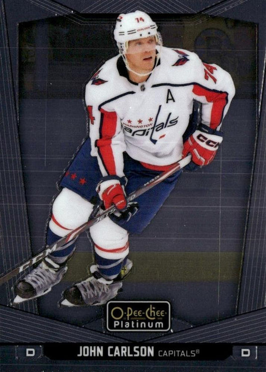 John Carlson #153 Washington Capitals | 2024-25 O-Pee-Chee Platinum | NHL Trading Card