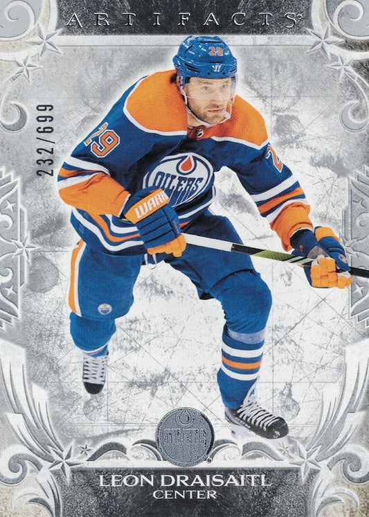 Leon Draisaitl #154 Edmonton Oilers | 2024-25 Upper Deck Artifacts | NHL Trading Card
