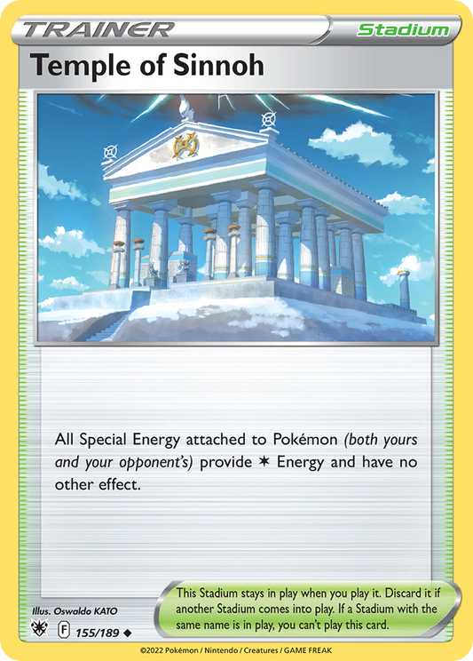 Temple of Sinnoh 155/189 Uncommon | Astral Radiance | Pokemon Card