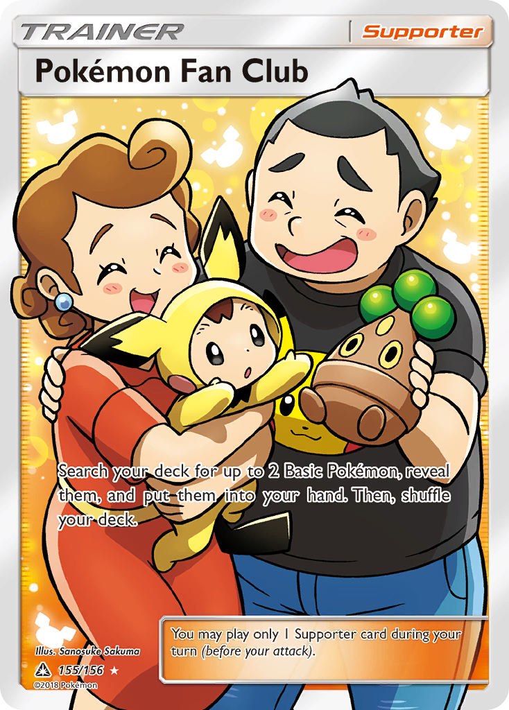 Pokémon Fan Club 155/156 Rare Ultra | Ultra Prism | Pokemon Card