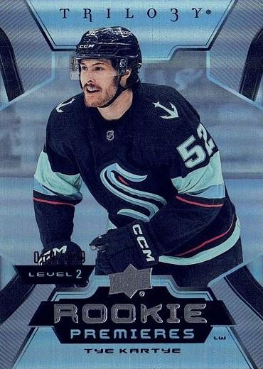 Tye Kartye #156 Seattle Kraken | 2023-24 Upper Deck Trilogy | NHL Trading Card