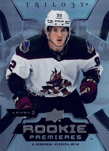 Logan Cooley #157 Arizona Coyotes | 2023-24 Upper Deck Trilogy | NHL Trading Card