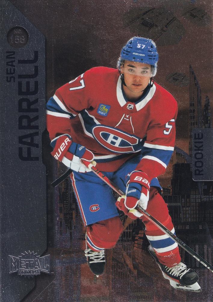 Sean Farrell #158 Montreal Canadiens | 2023-24 SkyBox Metal Universe | NHL Trading Card