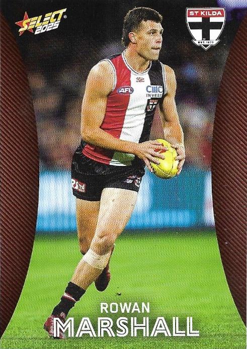 Rowan Marshall #158 St. Kilda Saints | 2025 Select AFL Footy Stars | Trading Card