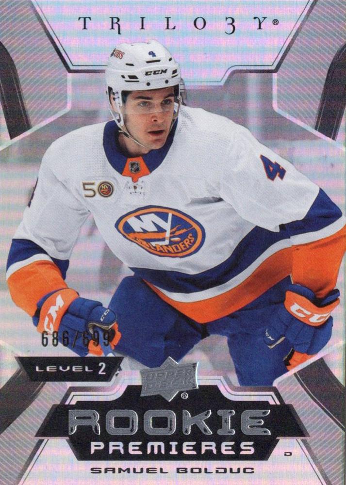 Samuel Bolduc #159 New York Islanders | 2023-24 Upper Deck Trilogy | NHL Trading Card