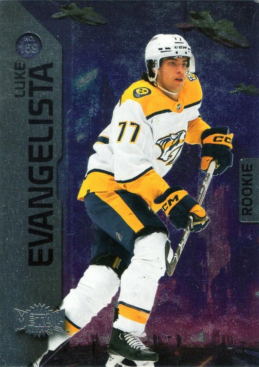 Luke Evangelista #159 Nashville Predators | 2023-24 SkyBox Metal Universe | NHL Trading Card