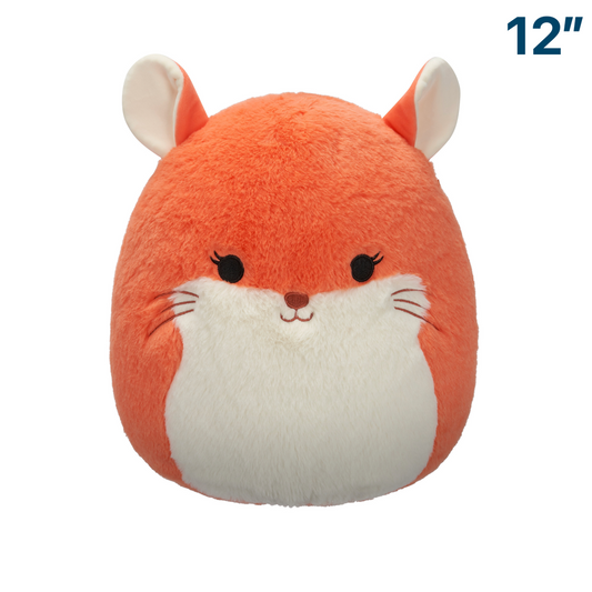Erica the Peach Chinchilla FuzzAMallows ~ 12" Squishmallow Plush