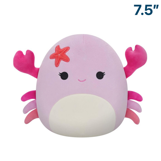 Pink Crab ~ 7.5" Squishmallow Plush ~ PRE-ORDER ~ LIMIT 1 PER CUSTOMER