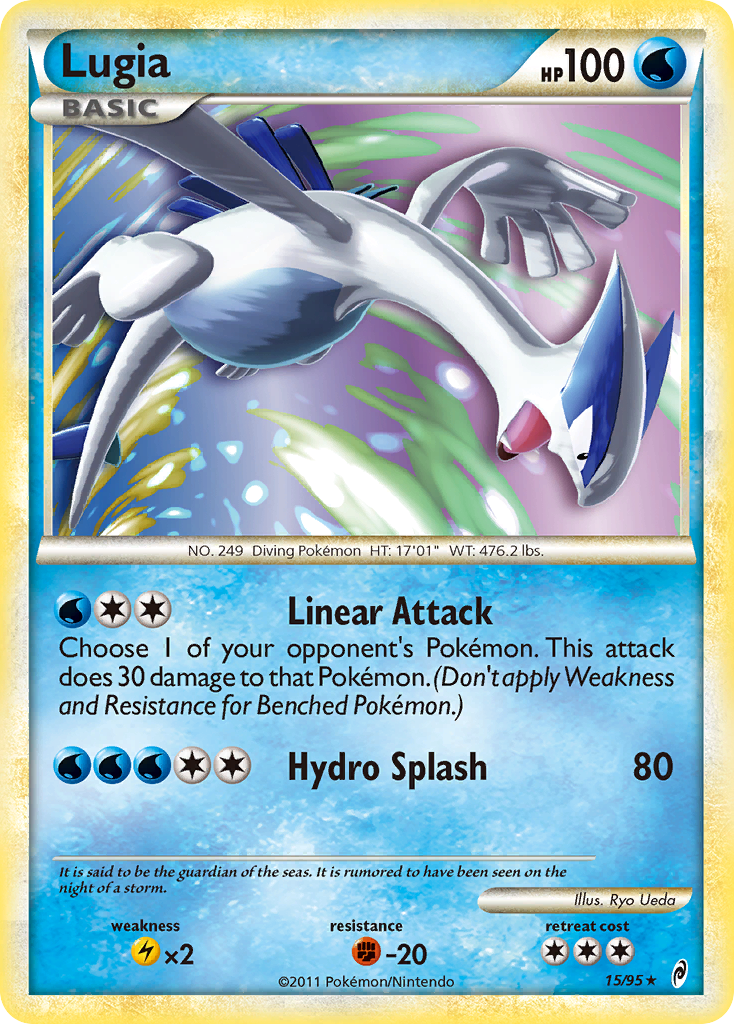 Lugia 15/95 Rare Holo | Call of Legends | Pokemon Card