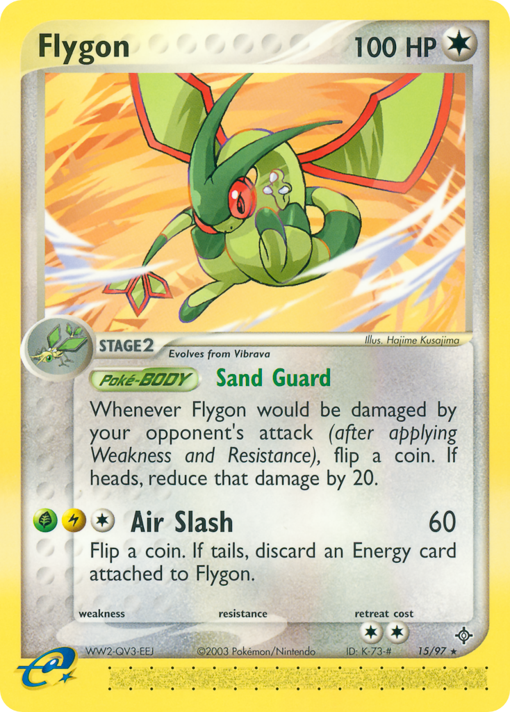Flygon 15/97 Rare | Dragon | Pokemon Card