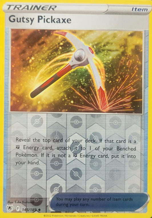 Gutsy Pickaxe 145/189 Reverse Holo | Astral Radiance | Pokemon Card