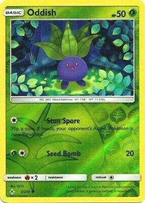 Oddish 5/214 Reverse Holo | Unbroken Bonds | Pokemon Card