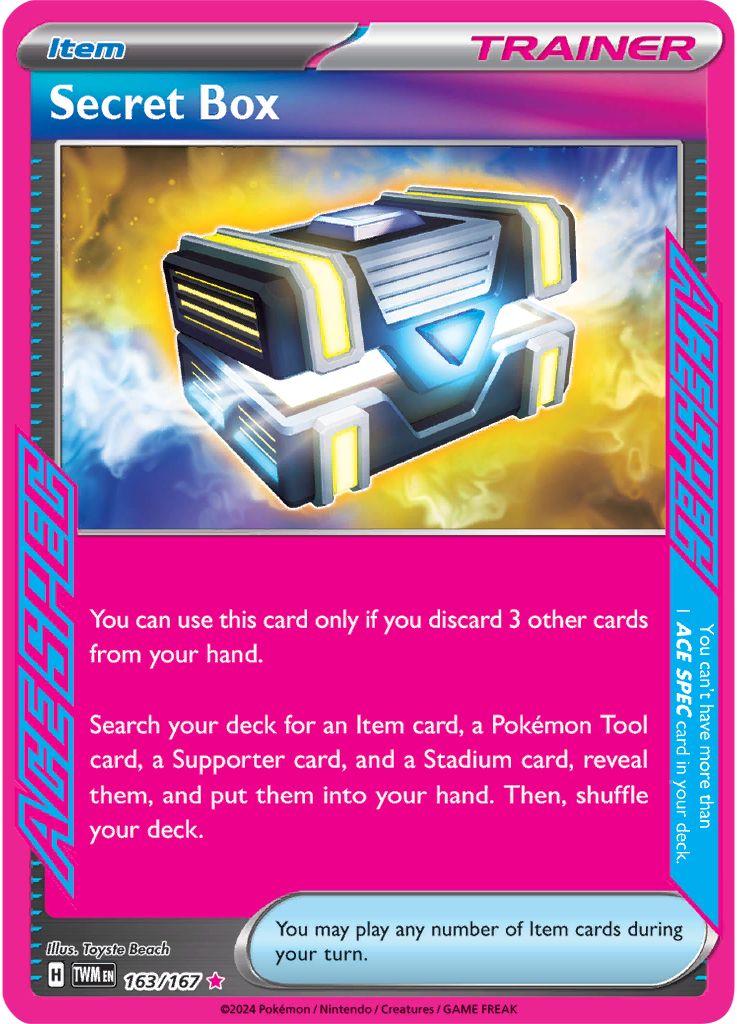 Secret Box 163/167 Reverse Holo | Twilight Masquerade | Pokemon Card