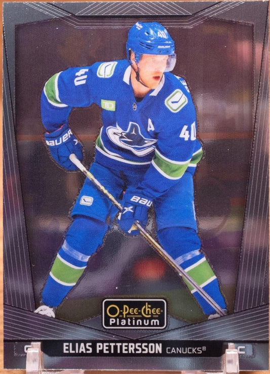 Elias Pettersson #35 Vancouver Canucks | 2024-25 O-Pee-Chee Platinum | NHL Trading Card
