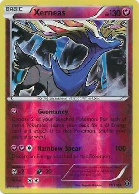 Xerneas 81/114 Reverse Holo | Steam Siege | Pokemon Card