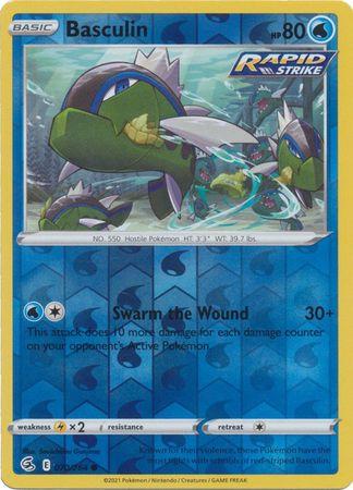 Basculin 70/264 Reverse Holo | Fusion Strike | Pokemon Card