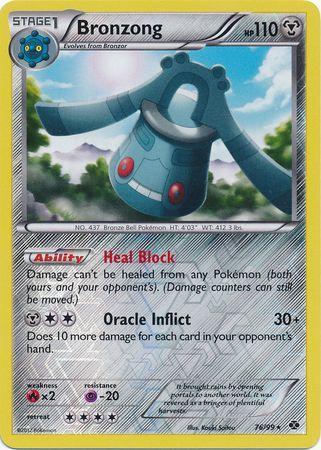 Bronzong 76/99 Reverse Holo | Next Destinies | Pokemon Card