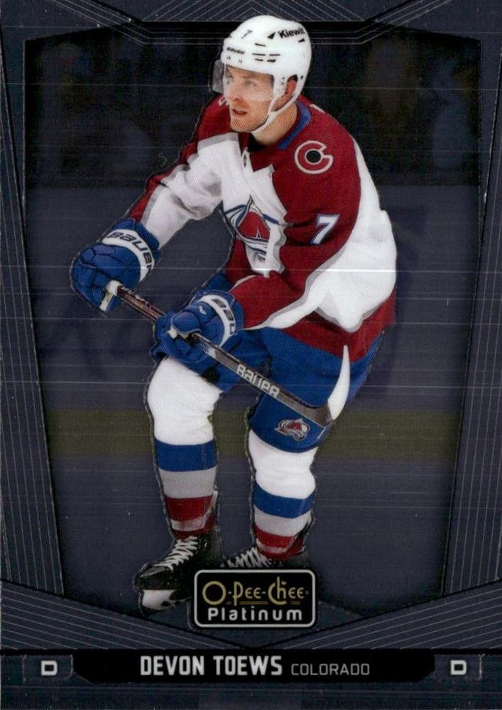 Devon Toews #162 Colorado Avalanche | 2024-25 O-Pee-Chee Platinum | NHL Trading Card