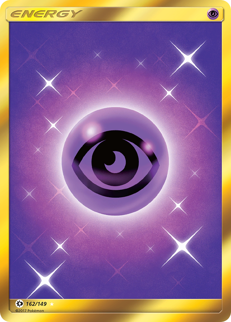 Psychic Energy 162/149 Rare Secret | Sun & Moon | Pokemon Card