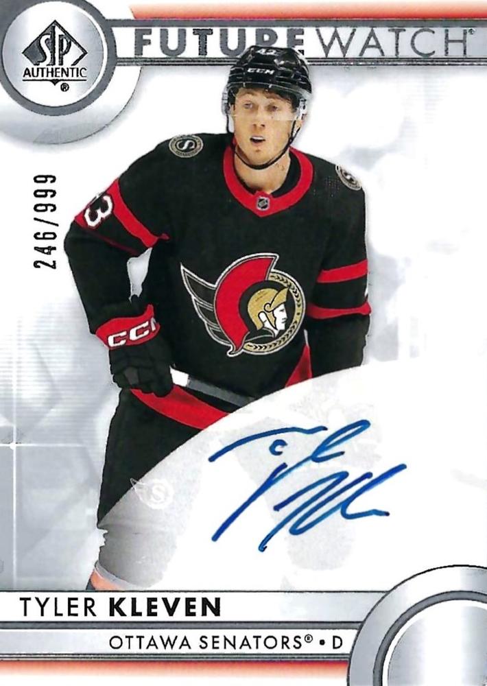 Tyler Kleven #165 Ottawa Senators | 2023-24 SP Authentic | NHL Trading Card