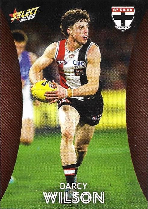 Darcy Wilson #165 St. Kilda Saints | 2025 Select AFL Footy Stars | Trading Card