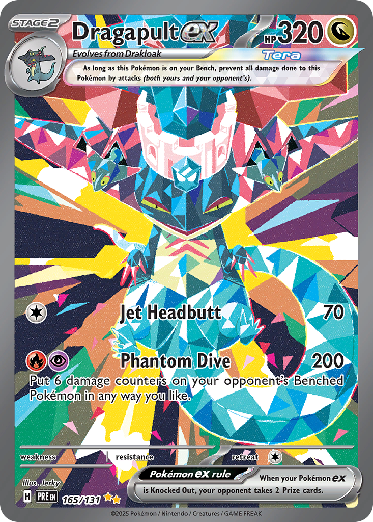 Dragapult ex 165/131 Special Illustration Rare | Prismatic Evolutions | Pokemon Card