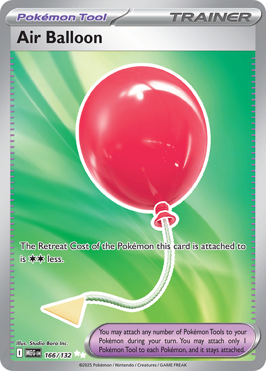 Air Balloon 166/132 Ultra Rare | Mega Evolution | Pokemon Card