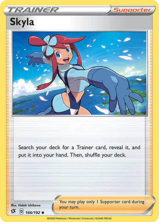 Skyla 166/192 Uncommon | Rebel Clash | Pokemon Card