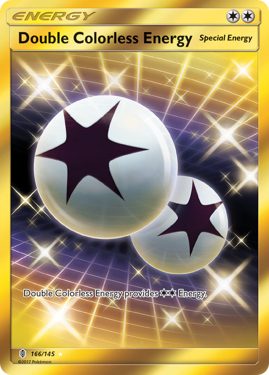 Double Colorless Energy 166/145 Rare Secret | Guardians Rising | Pokemon Card