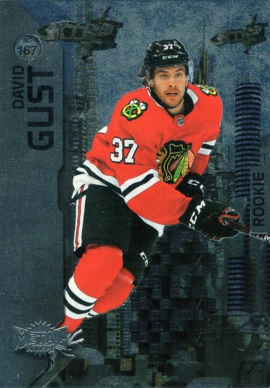 David Gust #167 Chicago Blackhawks | 2023-24 SkyBox Metal Universe | NHL Trading Card