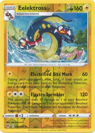 Eelektross 59/185 Reverse Holo | Vivid Voltage | Pokemon Card
