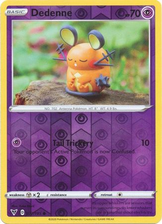 Dedenne 77/185 Reverse Holo | Vivid Voltage | Pokemon Card