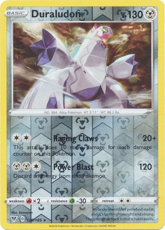 Duraludon 129/185 Reverse Holo | Vivid Voltage | Pokemon Card