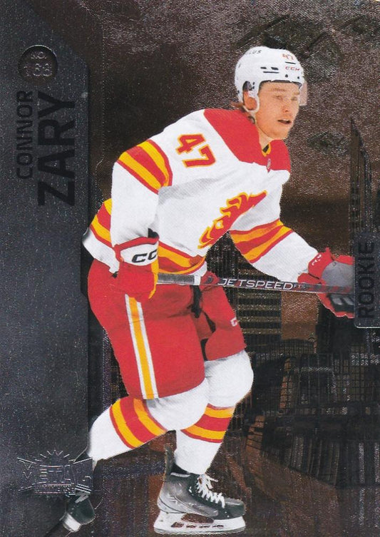 Connor Zary #168 Calgary Flames | 2023-24 SkyBox Metal Universe | NHL Trading Card