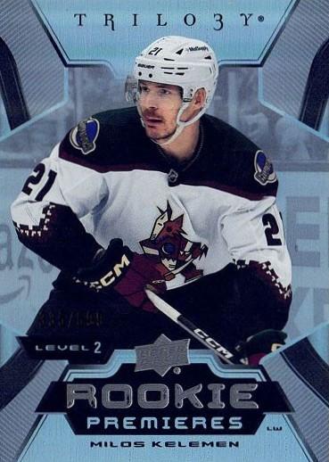 Milos Kelemen #169 Arizona Coyotes | 2023-24 Upper Deck Trilogy | NHL Trading Card