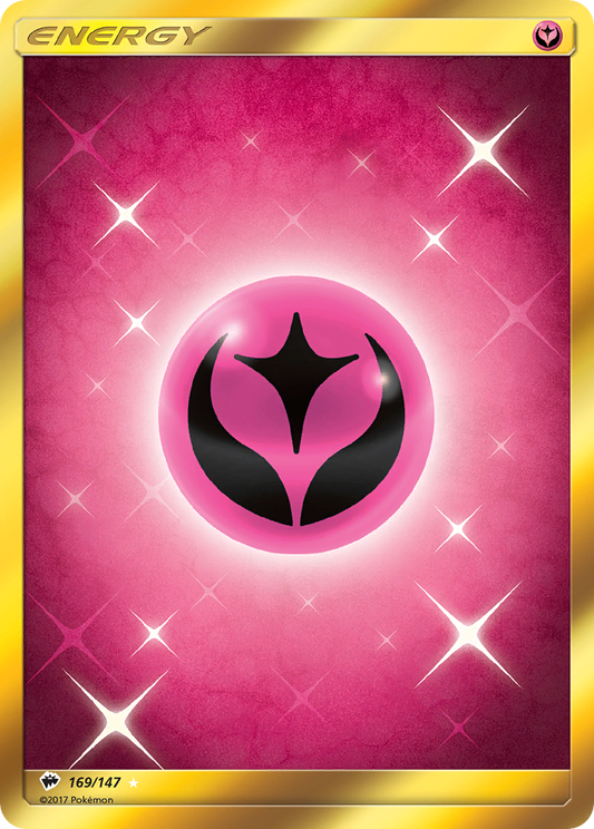 Fairy Energy 169/147 Rare Secret | Burning Shadows | Pokemon Card