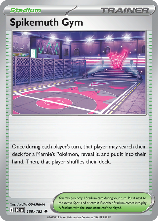 Spikemuth Gym 169/182 Uncommon | Destined Rivals | Pokemon Card