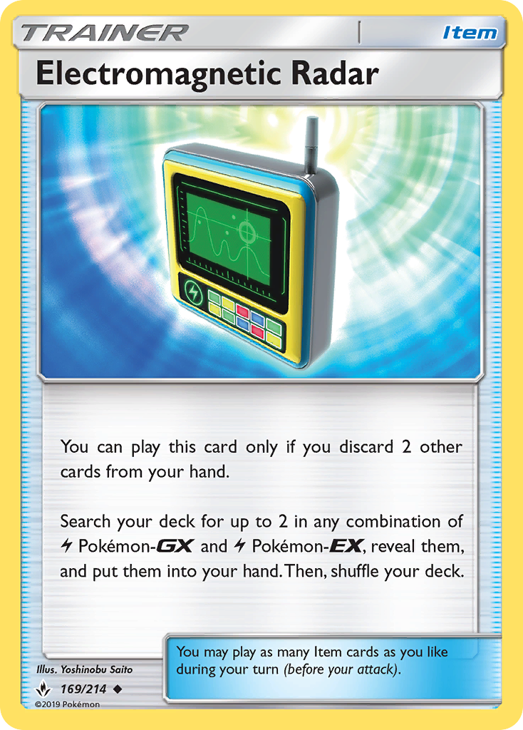Electromagnetic Radar 169/214 Uncommon | Unbroken Bonds | Pokemon Card
