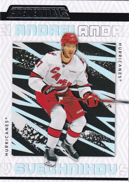 Andrei Svechnikov #16 Carolina Hurricanes | 2023-24 Upper Deck Credentials | NHL Trading Card