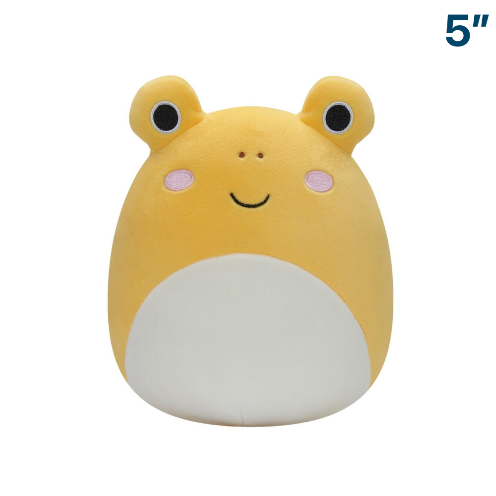Leigh the Yellow Toad / Frog ~ 5" Squishmallow Plush ~ In Stock! ~ LIMIT 2 PER CUSTOMER