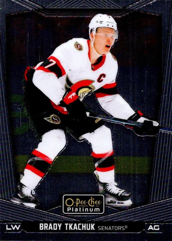 Brady Tkachuk #16 Ottawa Senators | 2024-25 O-Pee-Chee Platinum | NHL Trading Card