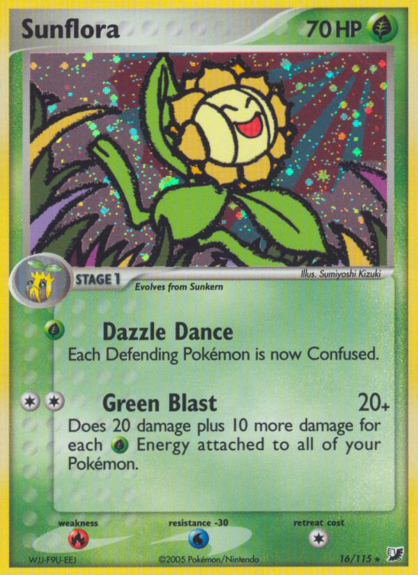 Sunflora 16/115 Rare Holo | Unseen Forces | Pokemon Card