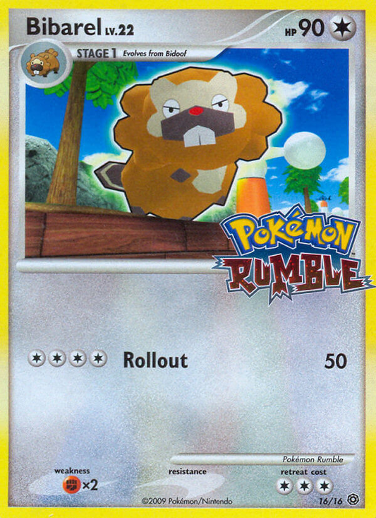Bibarel 16/16  | Pokémon Rumble | Pokemon Card