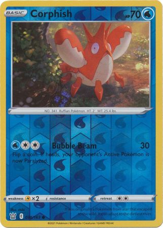 Corphish 38/163 Reverse Holo | Battle Styles | Pokemon Card