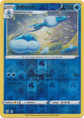 Jellicent 42/163 Reverse Holo | Battle Styles | Pokemon Card