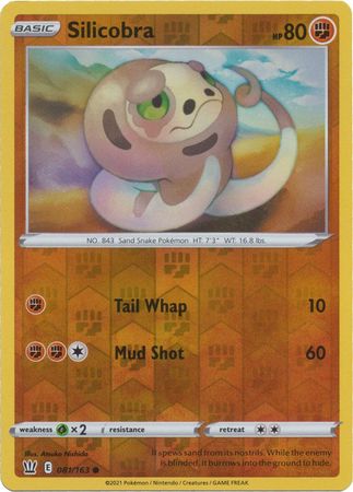 Silicobra 81/163 Reverse Holo | Battle Styles | Pokemon Card