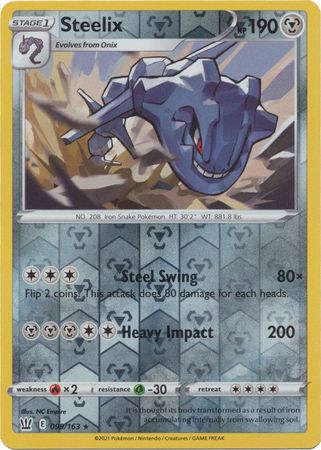 Steelix 99/163 Reverse Holo | Battle Styles | Pokemon Card