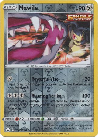 Mawile 100/163 Reverse Holo | Battle Styles | Pokemon Card