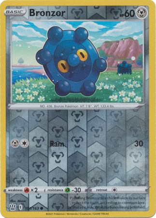 Bronzor 101/163 Reverse Holo | Battle Styles | Pokemon Card
