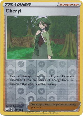 Cheryl 123/163 Reverse Holo | Battle Styles | Pokemon Card